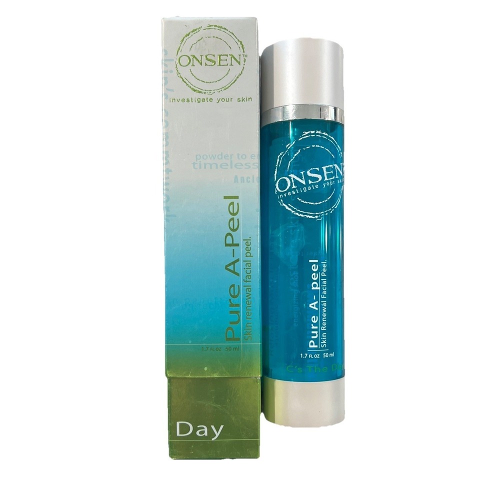 Onsen Thalessine Purifying Facial Pure A-Peel Extra Cellular Matrix‎ 1.7 Oz NEW
